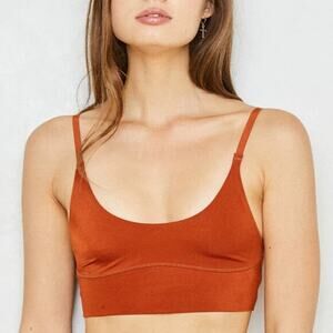 NWT Free People Women's We Are HAH Cami BrHAH Bralette Bronze Size Small